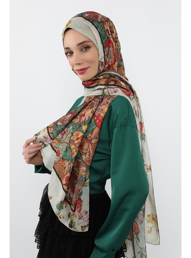 Aisha`s Design Desen V1 Desenli Vual Şal,sal Aisha`s Design Desen V1 Desenli Vual Şal,sal