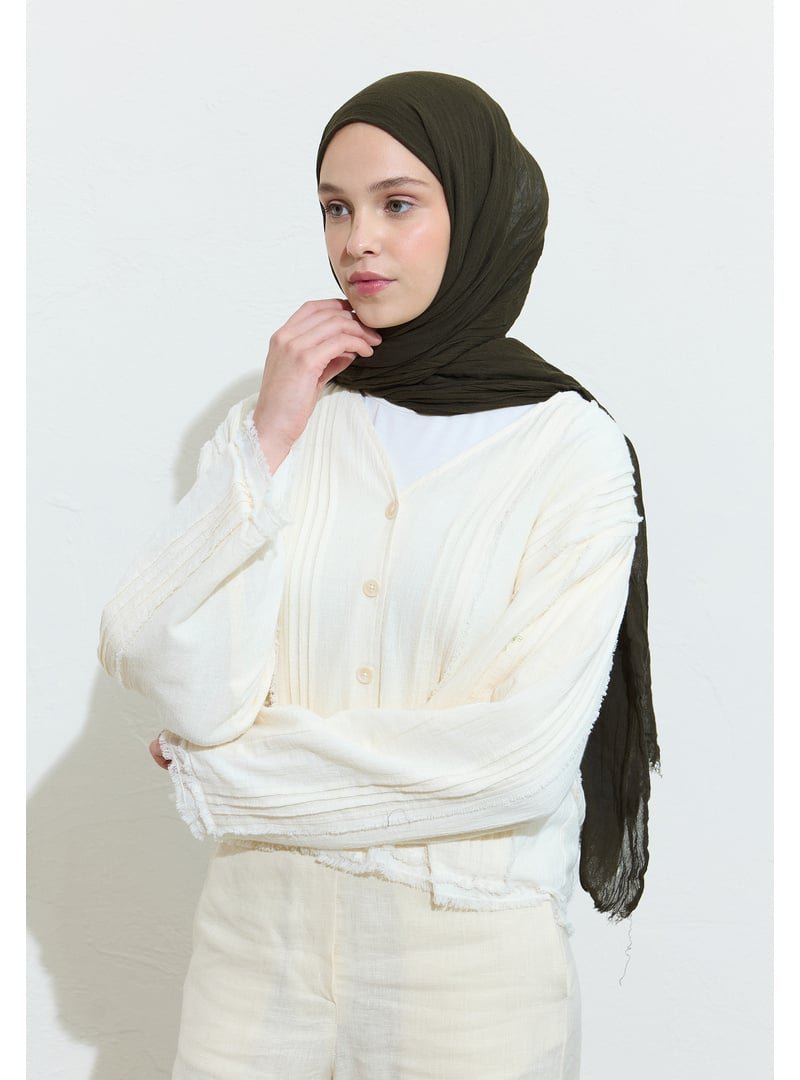 FRESHSCARFS Pamuklu Keten Şal Onıgırı