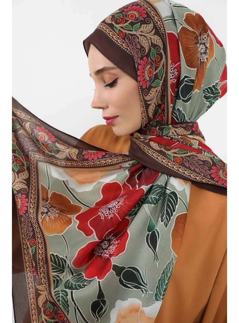 Aisha`s Design Desen V1 Desenli Vual Şal,sal