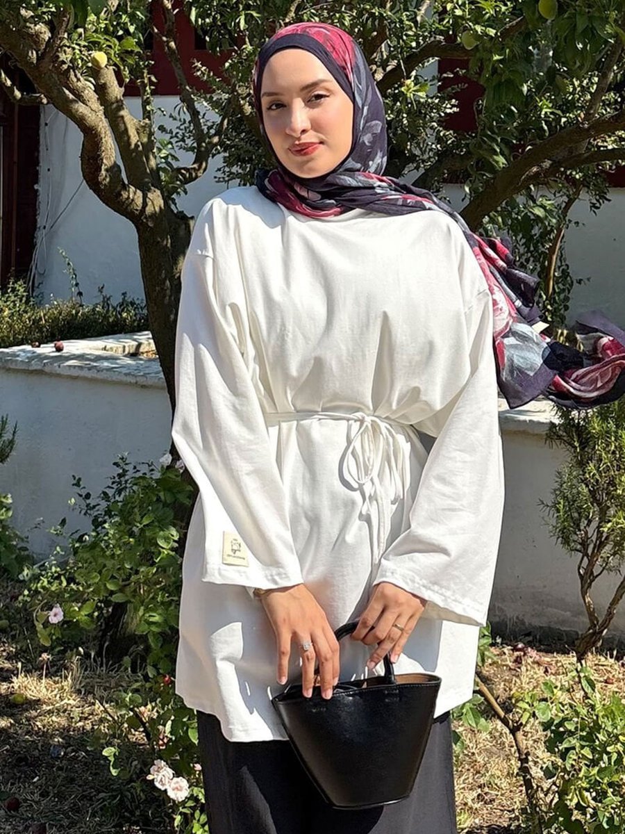 Ceylan Otantik Ekru Tunik