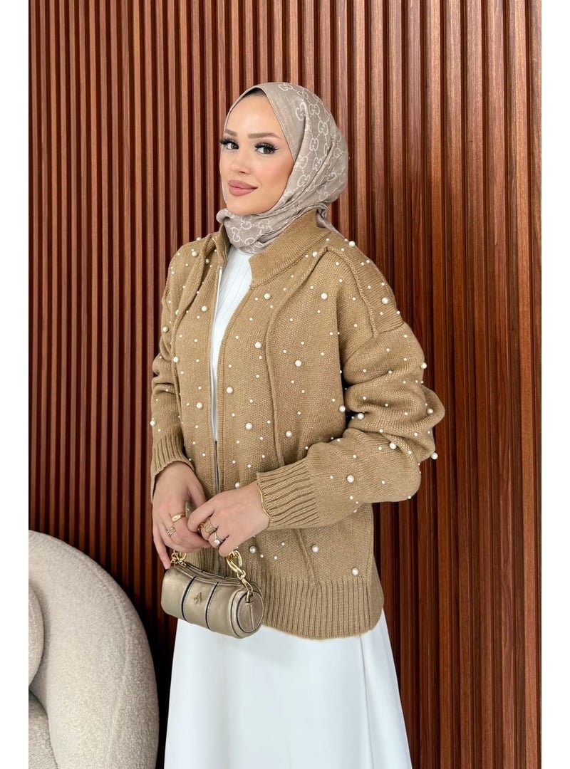 Melike Tatar İncili Triko Hırka