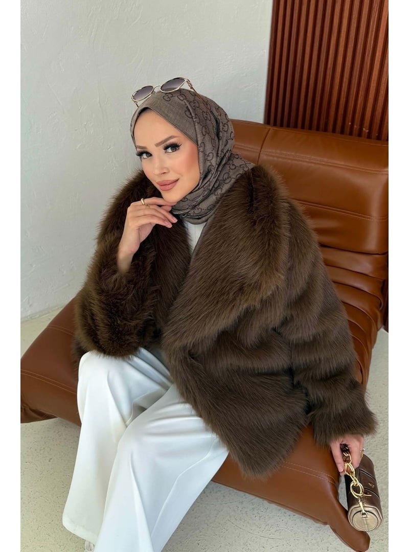 Melike Tatar Suni Kürk Mont