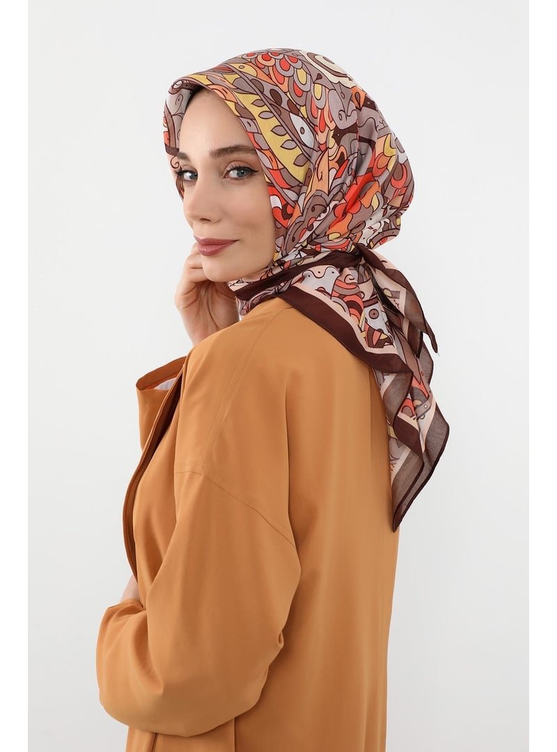 Aisha`s Design Desen V1 Desenli Vual Eşarp,es