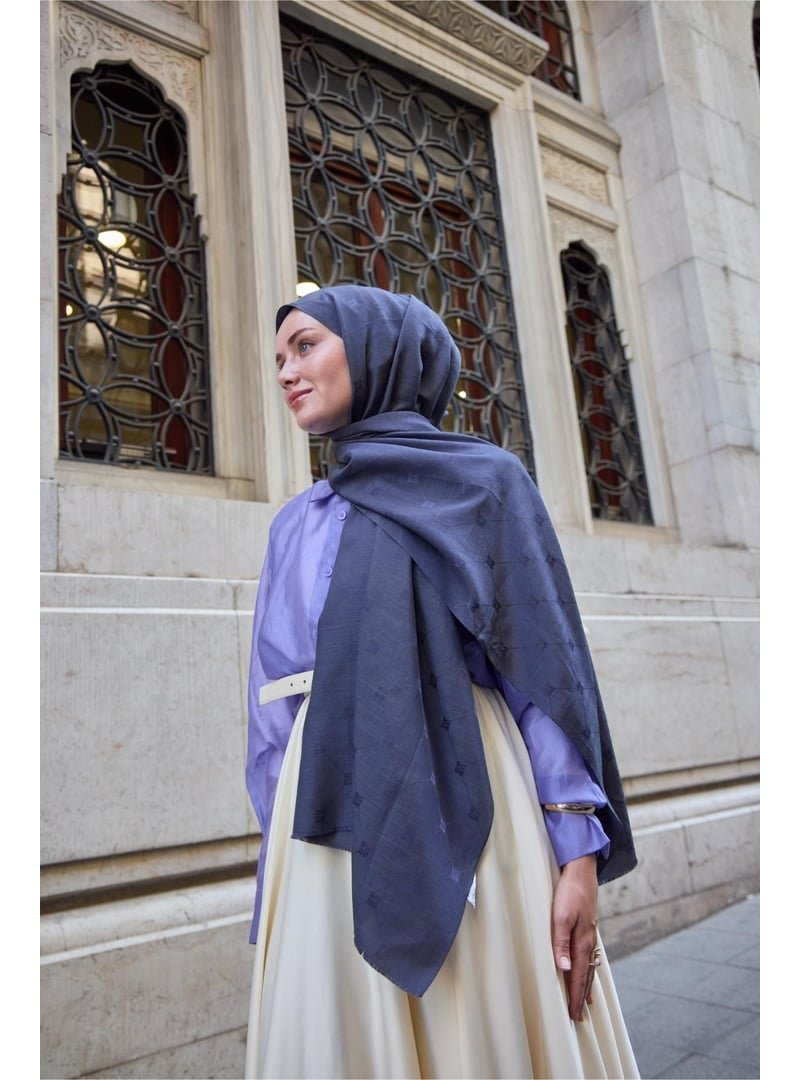 Silk Home Monogram Pamuk İpek Şal Silk Home Monogram Pamuk İpek Şal