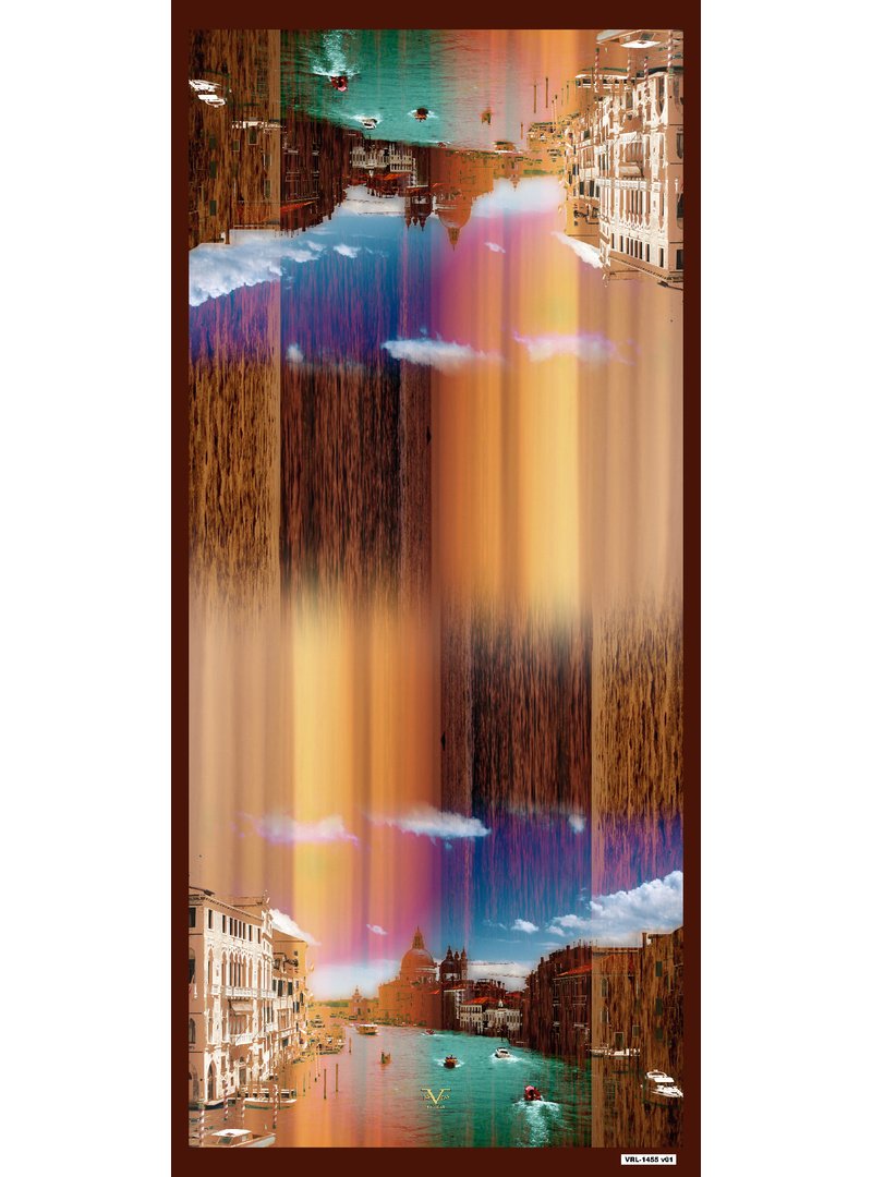 19v69 ITALIA Orange Venedik Desen Pavia Seri Şal Askısı İle Birlikte 90x200 Cm Kahve 19v69 ITALIA Orange Venedik Desen Pavia Seri Şal Askısı İle Birlikte 90x200 Cm Kahve