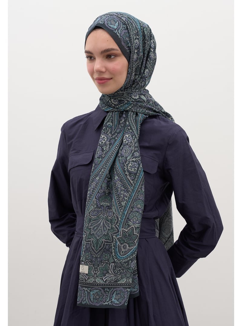 FRESHSCARFS Mavi Petra Desen Şal FRESHSCARFS Mavi Petra Desen Şal