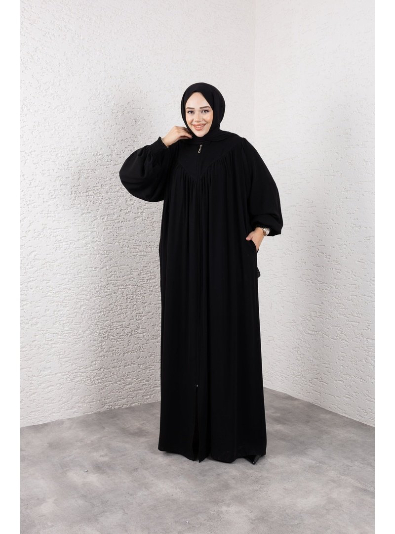 Modatavil V Yaka Siyah Ferace