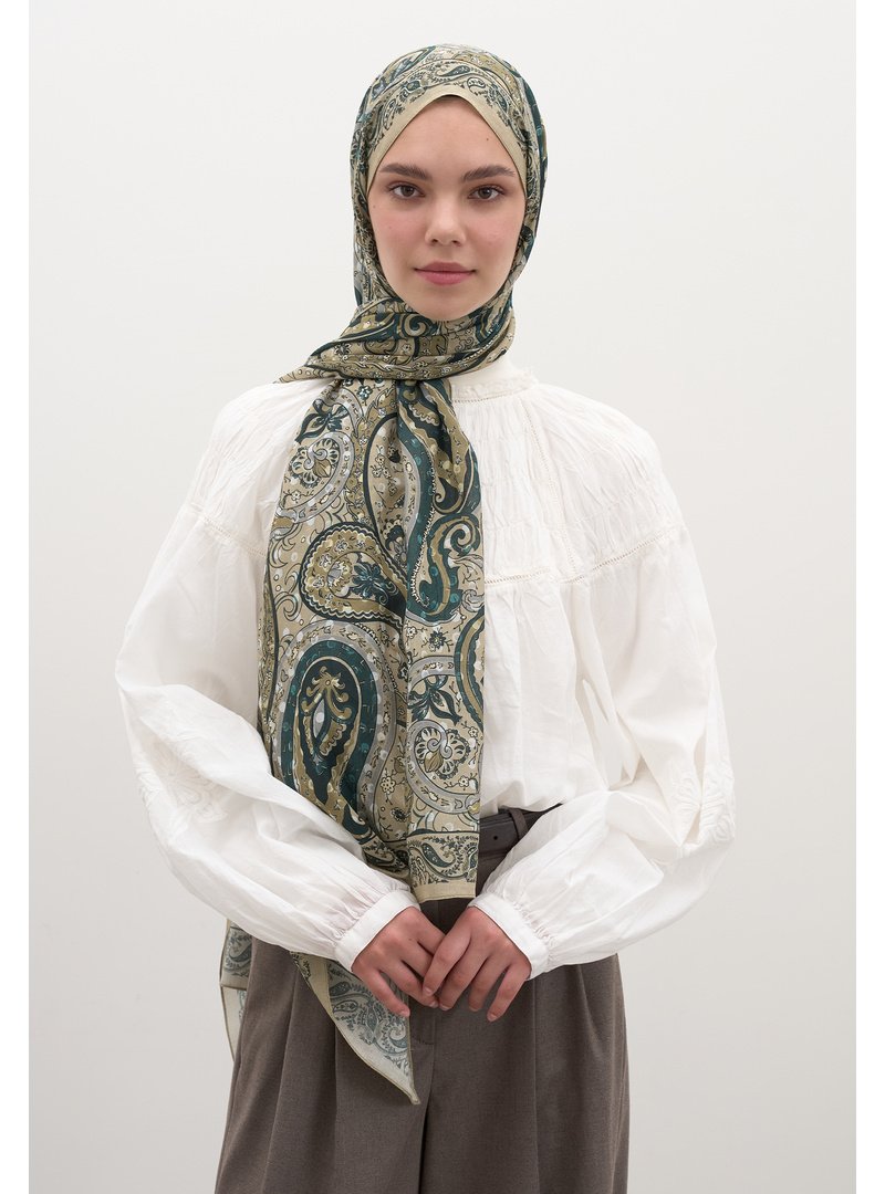 FRESHSCARFS Panthea Desen Şal Kum FRESHSCARFS Panthea Desen Şal Kum