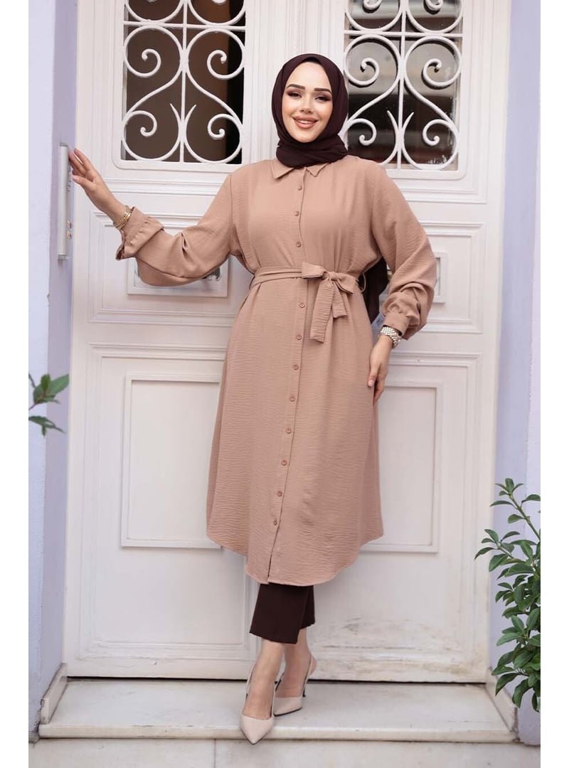 Neva Style Düğmeli Bisküvi Tunik 32172bs Neva Style Düğmeli Bisküvi Tunik 32172bs