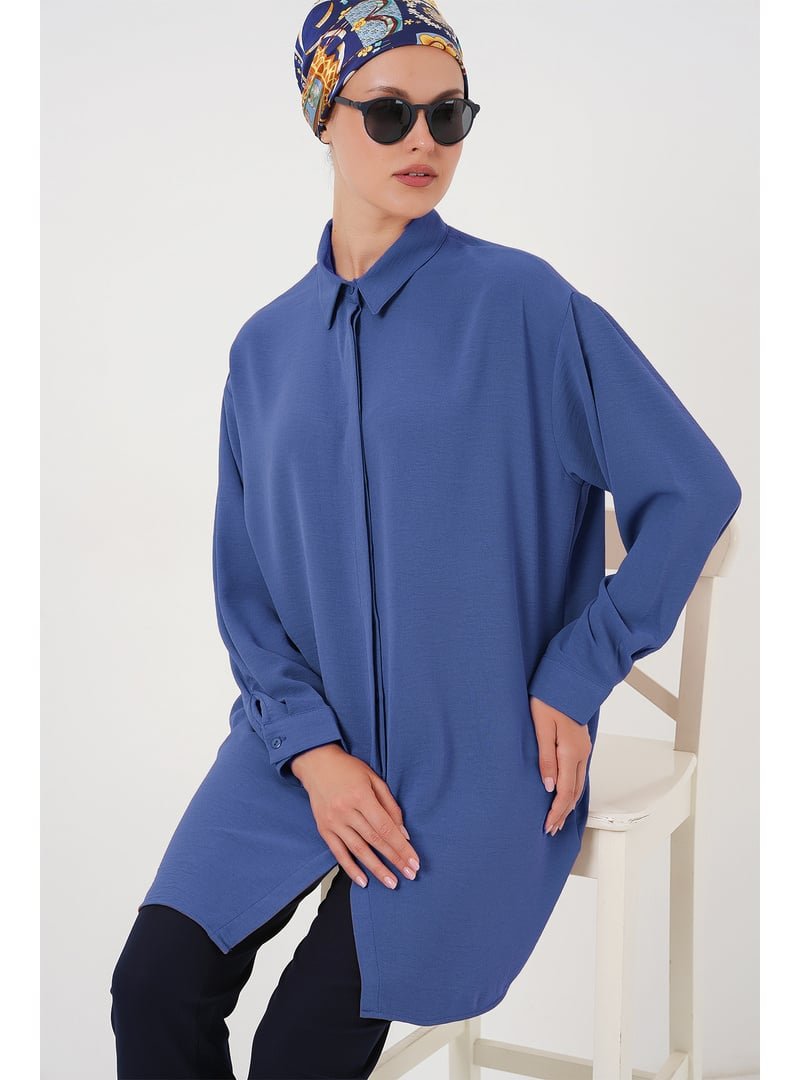 Bigdart D. İndigo Uzun Gömlek Tunik Bigdart D. İndigo Uzun Gömlek Tunik