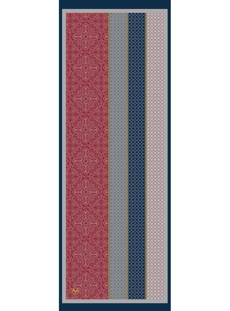 19v69 ITALIA Bordo Desenli Verona Seri Şal Askısı İle Birlikte 72x200 Cm Lacivert 19v69 ITALIA Bordo Desenli Verona Seri Şal Askısı İle Birlikte 72x200 Cm Lacivert