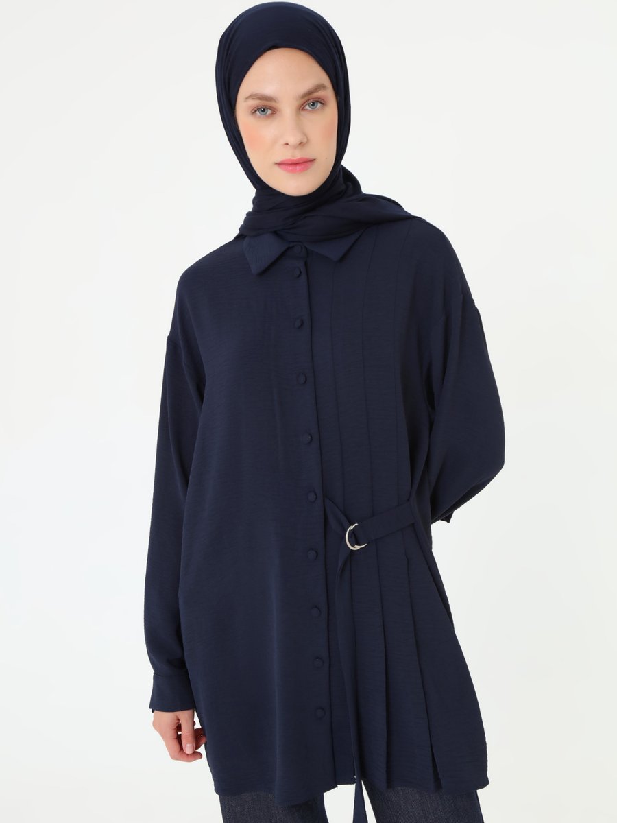 Refka Lacivert Tunik