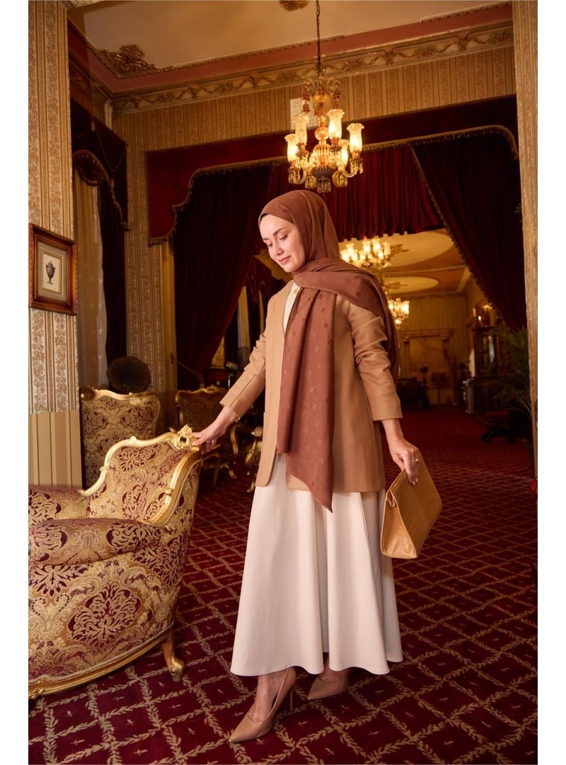 Silk Home Monogram Pamuk İpek Şal Silk Home Monogram Pamuk İpek Şal