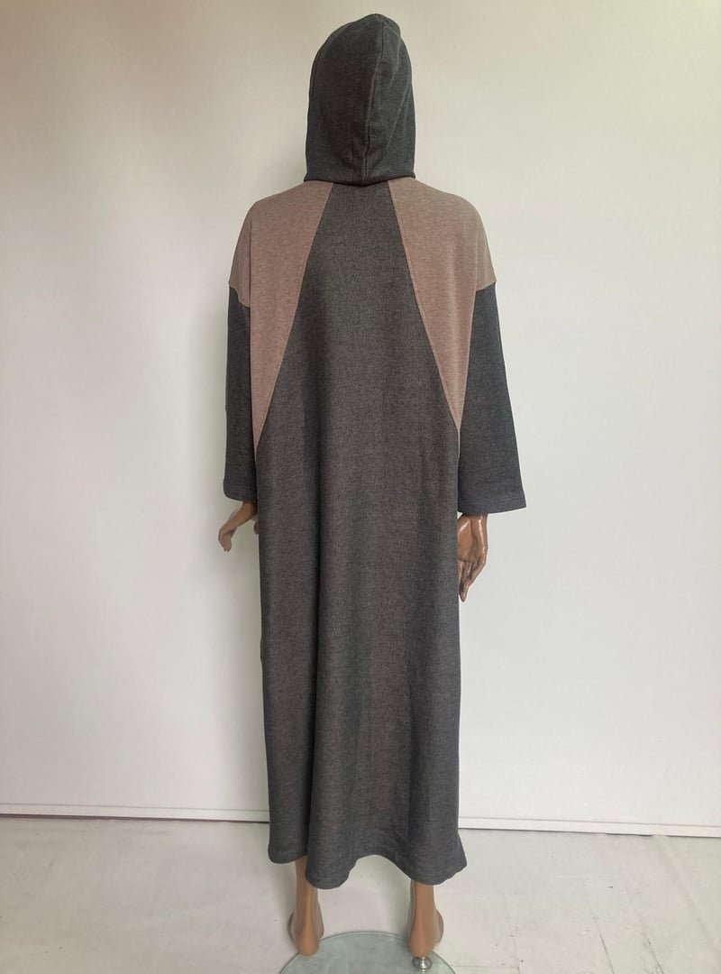 Plistre 2275_ Spor Oversize Kapüşonlu Çıtçıtlı İplik Uzun Kap – Mevsimlik Pardesü Plistre 2275_ Spor Oversize Kapüşonlu Çıtçıtlı İplik Uzun Kap – Mevsimlik Pardesü