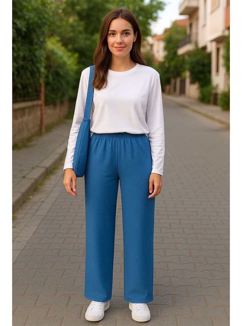 Neva Style İndigo Mavisi Pantolon 95633ım Neva Style İndigo Mavisi Pantolon 95633ım