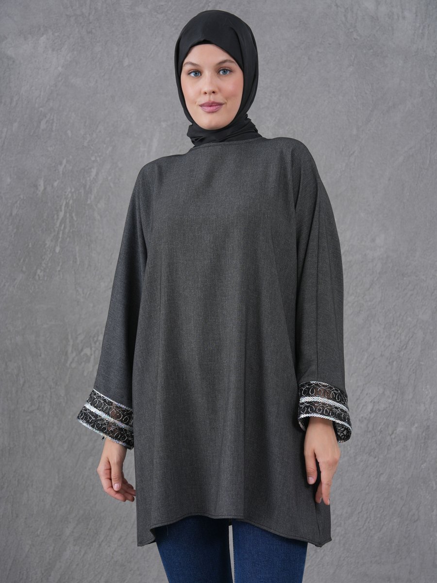 Filizzade Tunik Gumus Rengi