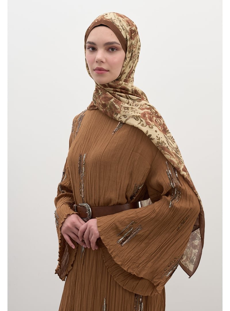 FRESHSCARFS Kiremit Felıcıe Desen Şal FRESHSCARFS Kiremit Felıcıe Desen Şal