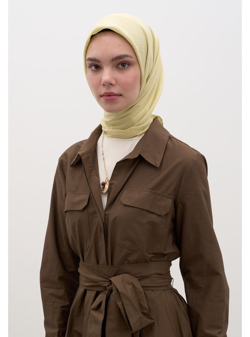 FRESHSCARFS Pamuk Viskon Eşarp Tereyağı
