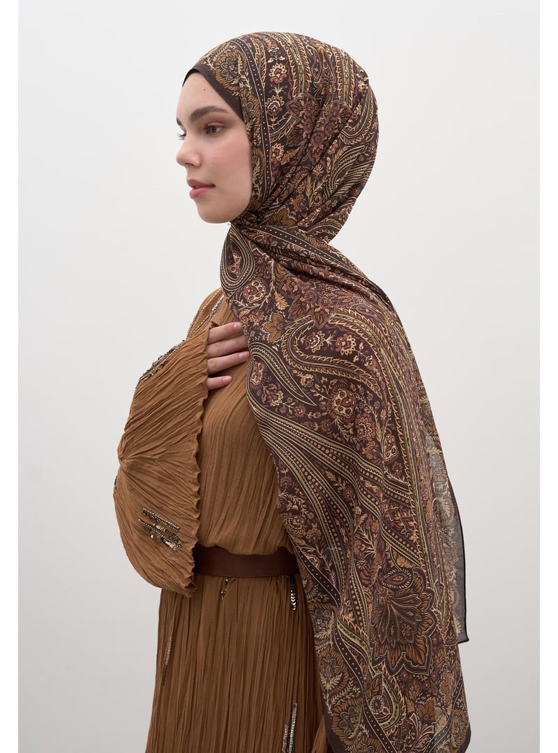 FRESHSCARFS Haki Petra Desen Şal FRESHSCARFS Haki Petra Desen Şal