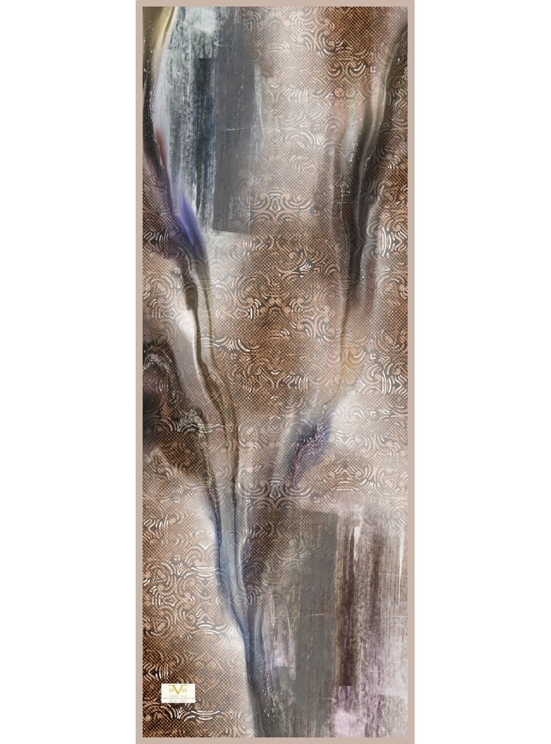 19v69 ITALIA Kahverengi Batik İtalyan Şifon Eşarp Askısı İle Birlikte 75x200 Cm 19v69 ITALIA Kahverengi Batik İtalyan Şifon Eşarp Askısı İle Birlikte 75x200 Cm