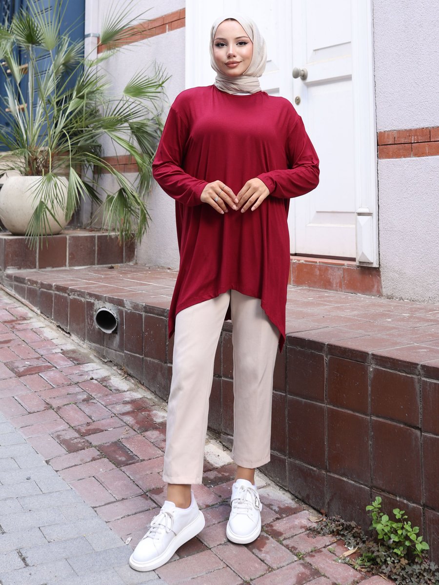 Vav Bordo Asimetrik Tunik