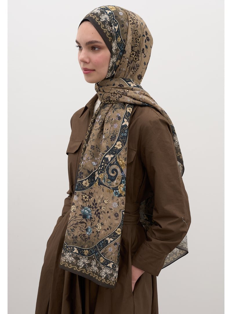FRESHSCARFS Haki Berthe Desen Şal FRESHSCARFS Haki Berthe Desen Şal