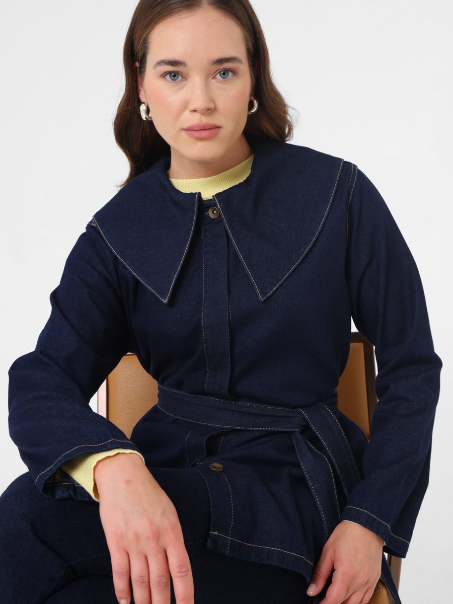 Refka Koyu Lacivert Tunik