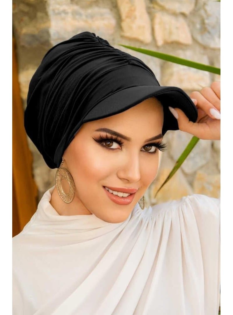 AİŞE TESETTÜR Deniz Şapkası / Mayo Üstüne Kullanılabilir Siyah Havuz AİŞE TESETTÜR Deniz Şapkası / Mayo Üstüne Kullanılabilir Siyah Havuz