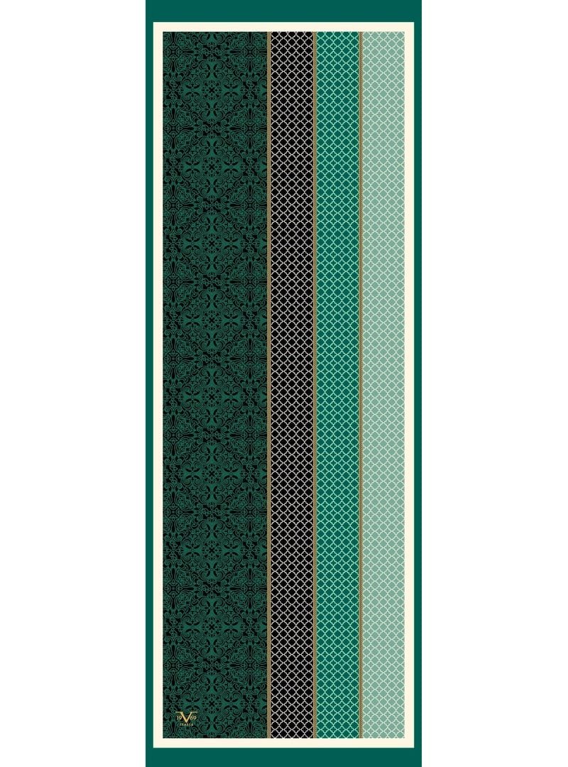 19v69 ITALIA Yeşil Desenli Verona Seri Şal Askısı İle Birlikte 72x200 Cm Zümrüt 19v69 ITALIA Yeşil Desenli Verona Seri Şal Askısı İle Birlikte 72x200 Cm Zümrüt