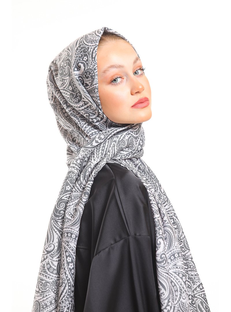 19v69 ITALIA Krem Geometrik Desen Pavia Seri Şal Askısı İle Birlikte 90x200 Cm Gri 19v69 ITALIA Krem Geometrik Desen Pavia Seri Şal Askısı İle Birlikte 90x200 Cm Gri