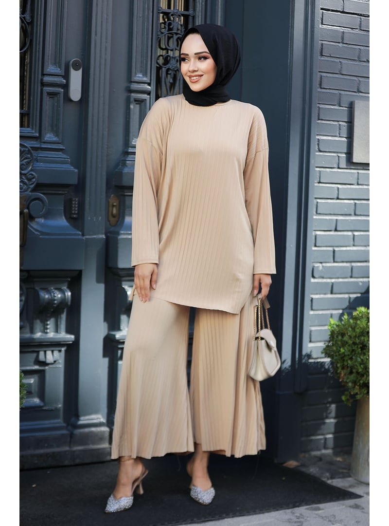 Neva Style Pileli Bisküvi İkili Takım 12107bs Neva Style Pileli Bisküvi İkili Takım 12107bs
