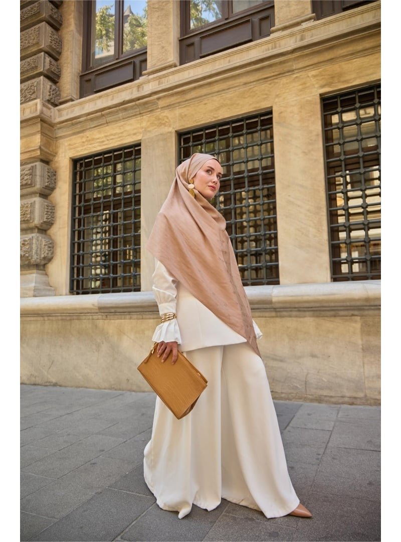 Silk Home Monogram Pamuk İpek Şal Silk Home Monogram Pamuk İpek Şal