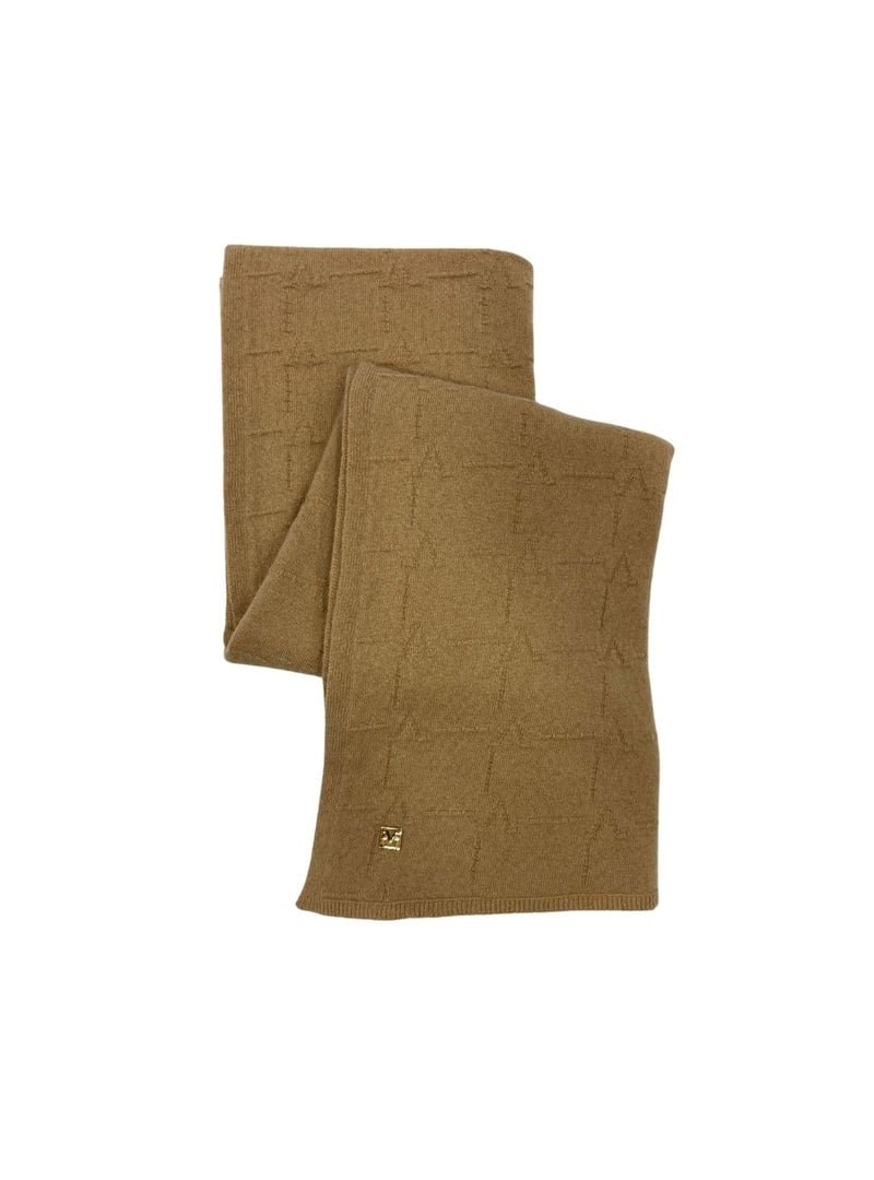 19v69 ITALIA Camel V Desen Kaşmir Seri Şal Askısı İle Birlikte 19v69 ITALIA Camel V Desen Kaşmir Seri Şal Askısı İle Birlikte