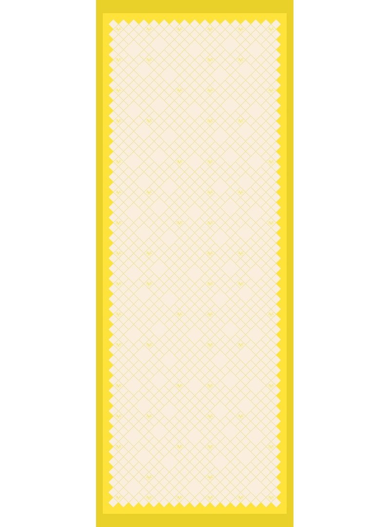 19v69 ITALIA Sarı Geometrik Logo Desen Dora Saten Seri Şal Askısı İle Birlikte 19v69 ITALIA Sarı Geometrik Logo Desen Dora Saten Seri Şal Askısı İle Birlikte