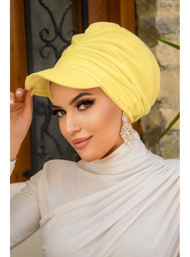 AİŞE TESETTÜR Sarı Havuz & Deniz Şapkası / Mayo Üstüne Kullanılabilir AİŞE TESETTÜR Sarı Havuz & Deniz Şapkası / Mayo Üstüne Kullanılabilir