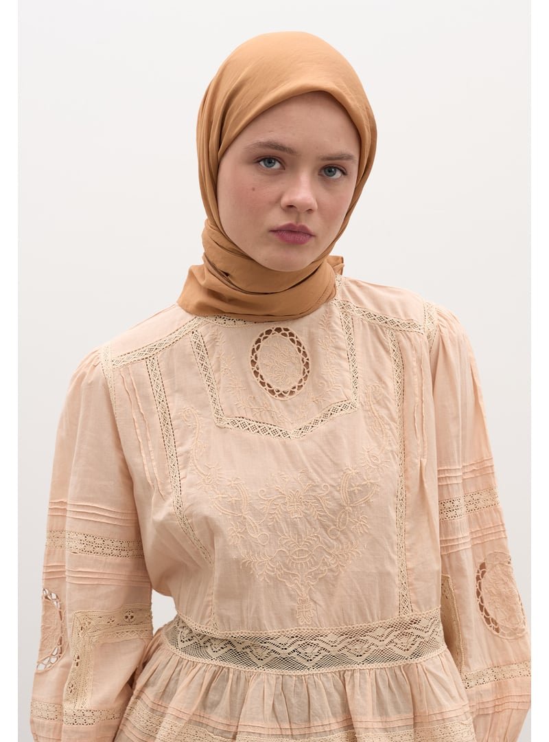 FRESHSCARFS Pamuk Viskon Eşarp Tarçın Kabuğu