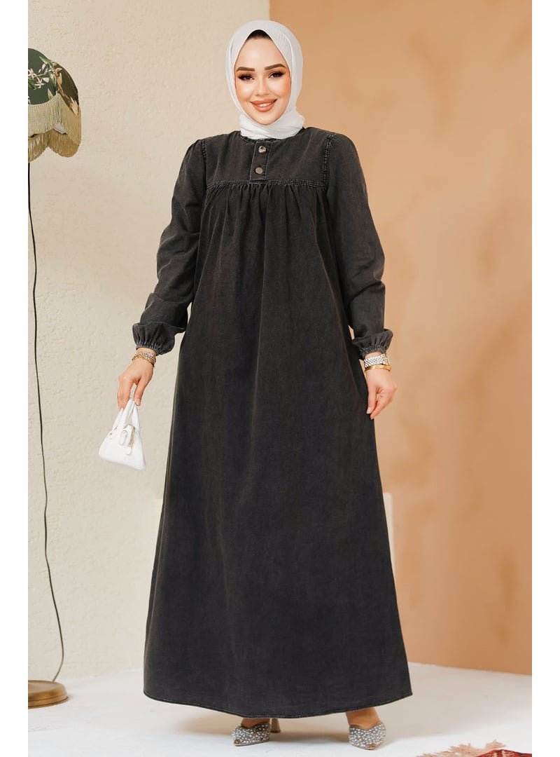 Neva Style Kot Antrasit Elbise 19124ant Neva Style Kot Antrasit Elbise 19124ant