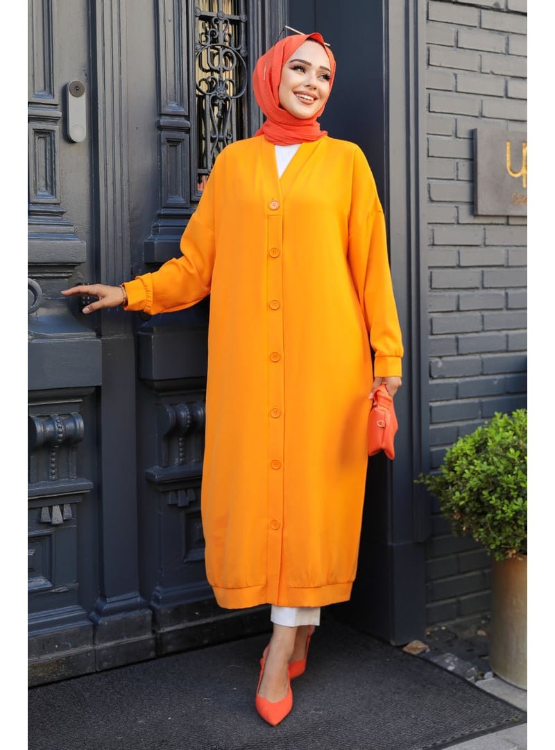 Neva Style Düğmeli Turuncu Kap 10421t Neva Style Düğmeli Turuncu Kap 10421t