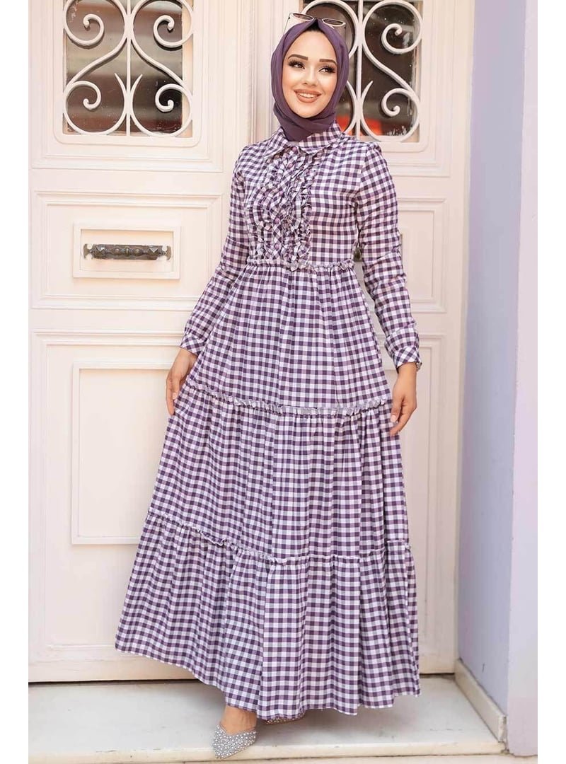 Neva Style Mor Elbise 2702mor Neva Style Mor Elbise 2702mor