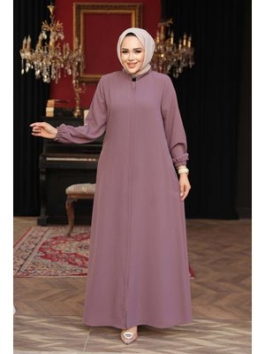 Neva Style Kemerli Gül Kurusu Ferace 26391gk