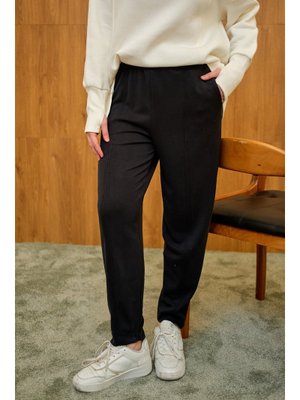 Locco Moda Siyah Modal Pantolon