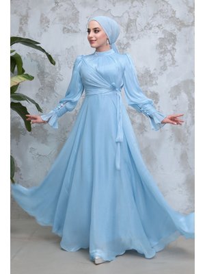 Neva Style Bağlama Detaylı Bebek Mavisi 48051bm