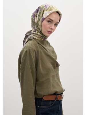 FRESHSCARFS Vizon Josıane Desen Pamuklu Viskon Eşarp