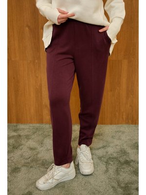 Locco Moda Mürdüm Modal Pantolon