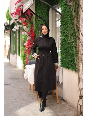 Kadeem Giyim Larena Gabardin Trençkot