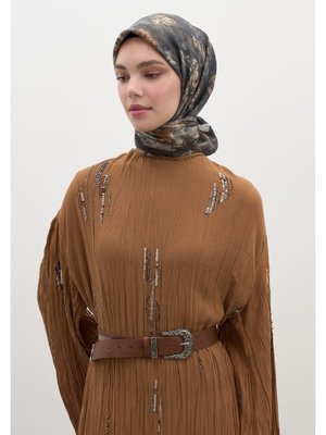 FRESHSCARFS Vizon Evelyne Desen Pamuklu Viskon Eşarp