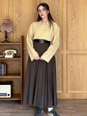 Ceylan Otantik Acı Kahve Poliviskon Kolej Etek