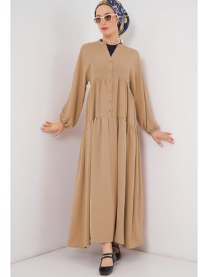 Bigdart Bisküvi Uzun Elbise