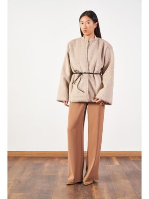 Mevra Vizon Soft Kürk Ceket