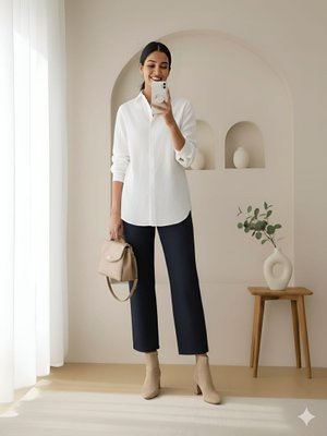 Podyumplus 20647gml Sedef Düğmeli Kısa Gömlek